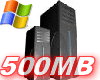 Hosting W500MB